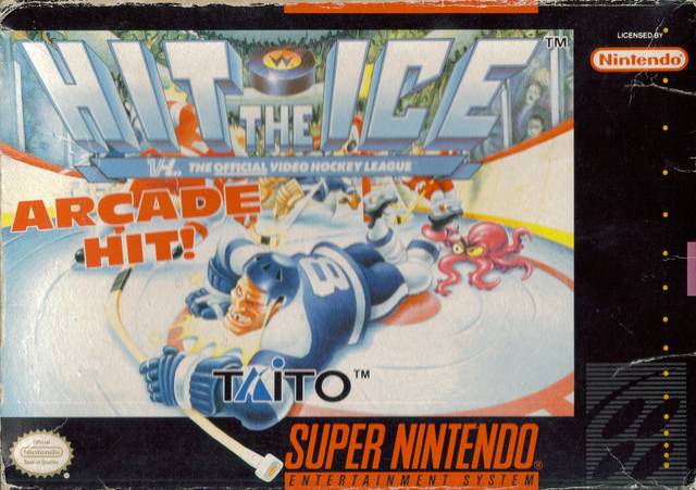 Hit the Ice - (SNES) Super Nintendo [Pre-Owned] Video Games Taito Corporation   