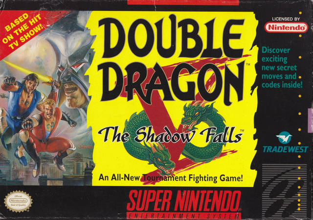 Double Dragon V: The Shadow Falls - (SNES) Super Nintendo [Pre-Owned] Video Games Tradewest   