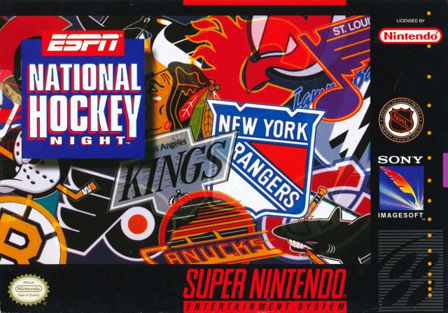 ESPN National Hockey Night - (SNES) Super Nintendo [Pre-Owned] Video Games Sony Imagesoft   