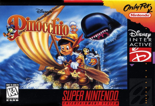 Disney's Pinocchio - (SNES) Super Nintendo [Pre-Owned] Video Games Virgin Interactive   