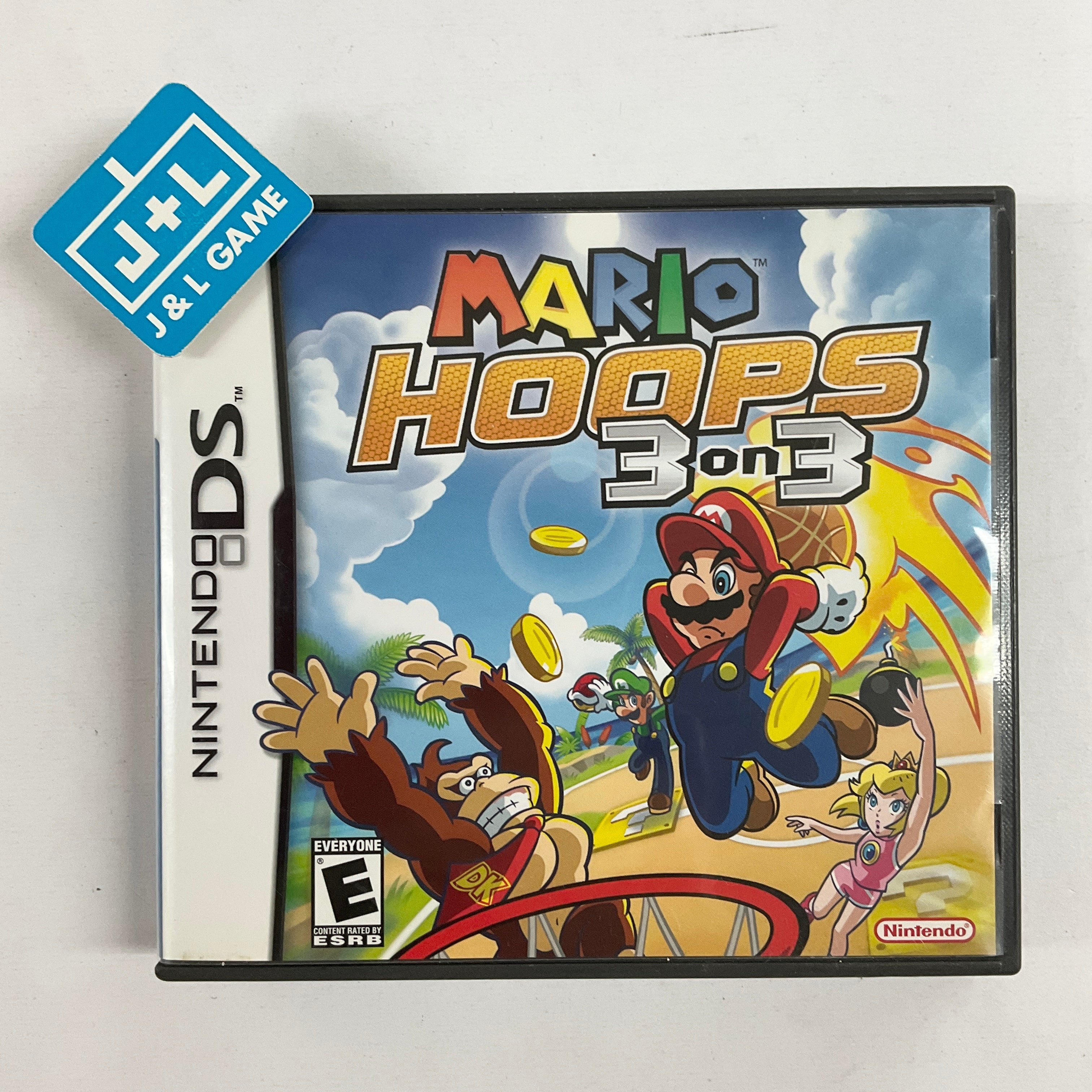 Mario Hoops 3 On 3 - (NDS) Nintendo DS [Pre-Owned] Video Games Nintendo   
