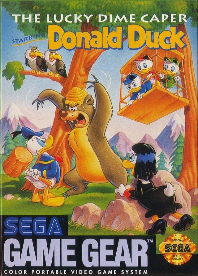 The Lucky Dime Caper starring Donald Duck - (SGG) SEGA GameGear [Pre-Owned] Video Games Sega   