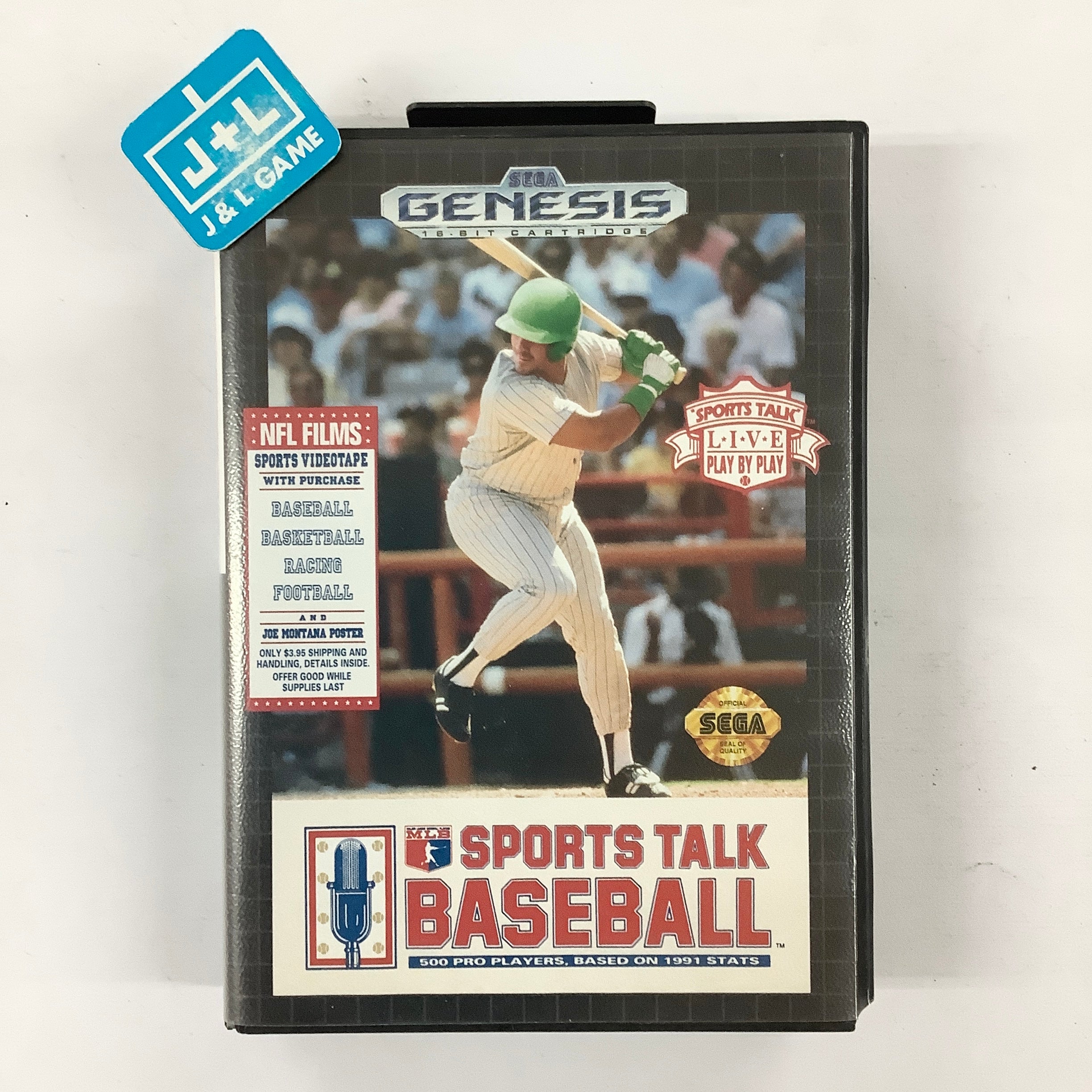 Sports Talk Baseball - (SG) SEGA Genesis [Pre-Owned] Video Games Sega   