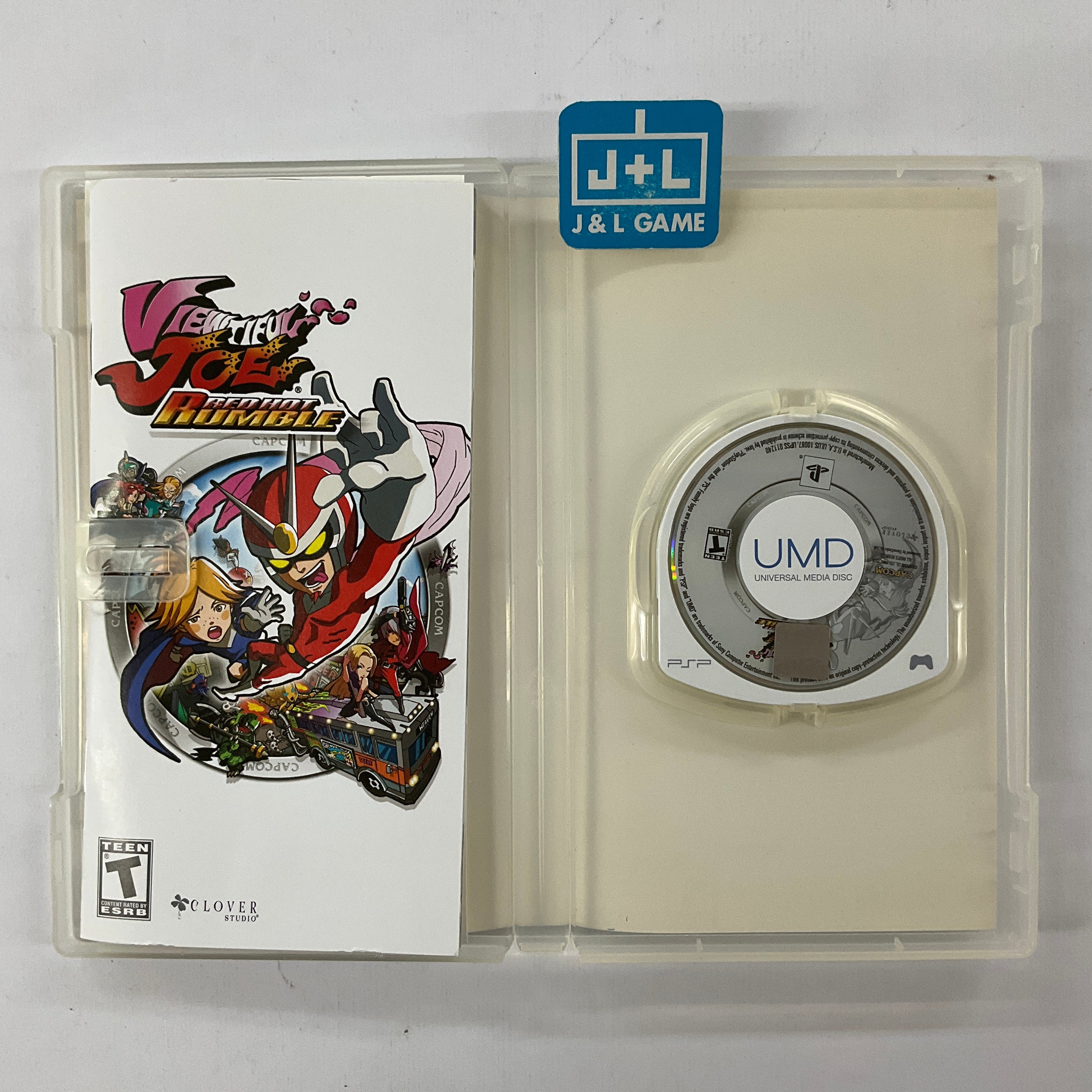 Viewtiful Joe Red Hot Rumble - Sony PSP [Pre-Owned] Video Games Capcom   