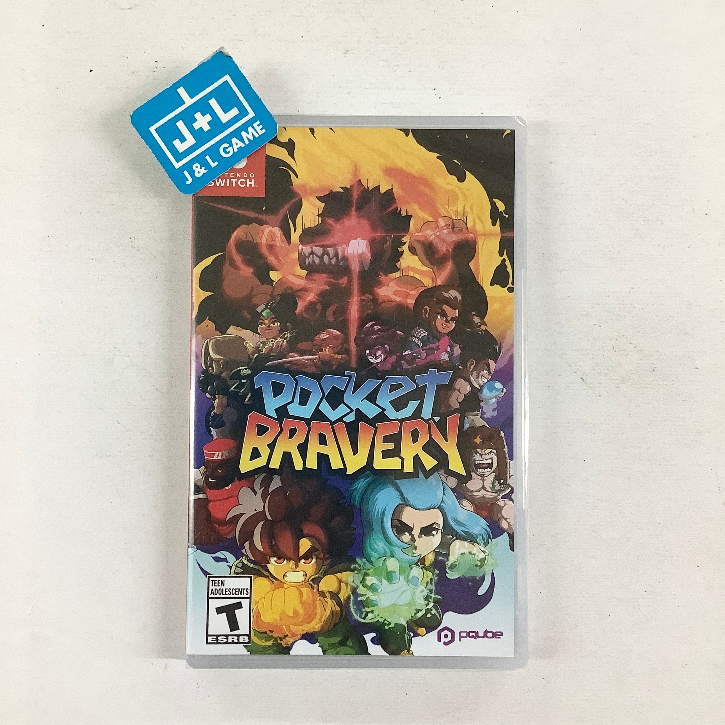 Pocket Bravery Nintendo Switch (欧州版)新品 Pocket Bravery - (NSW) Nintendo Switch | J&L Game