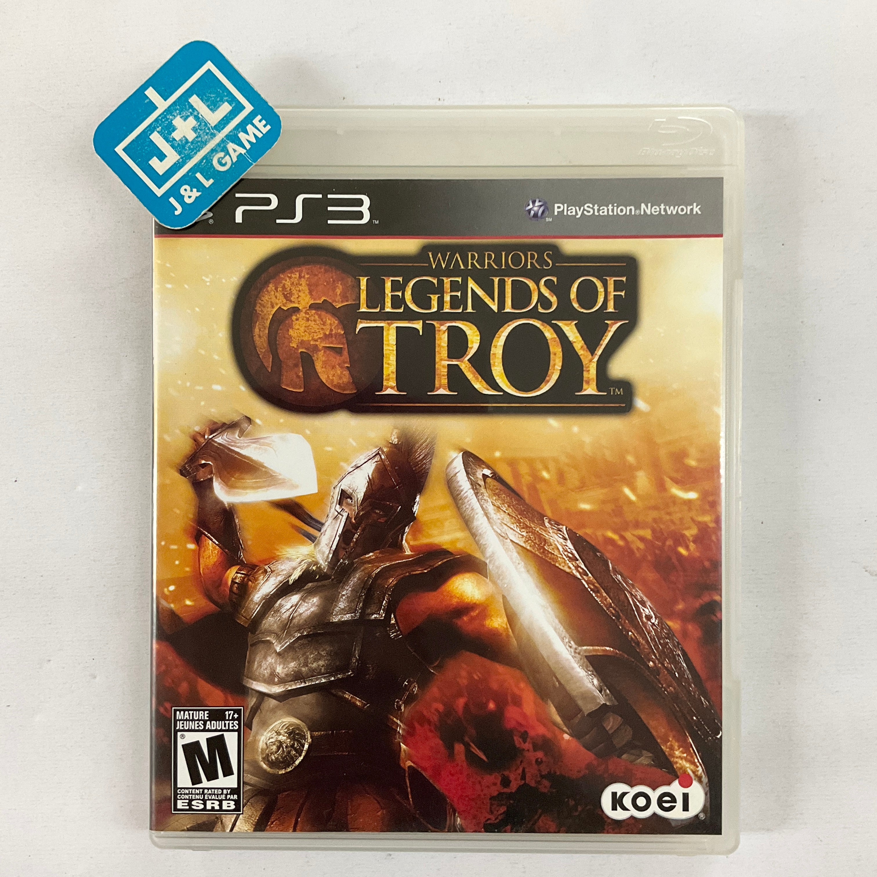 Warriors Legends of Troy PlayStation 3