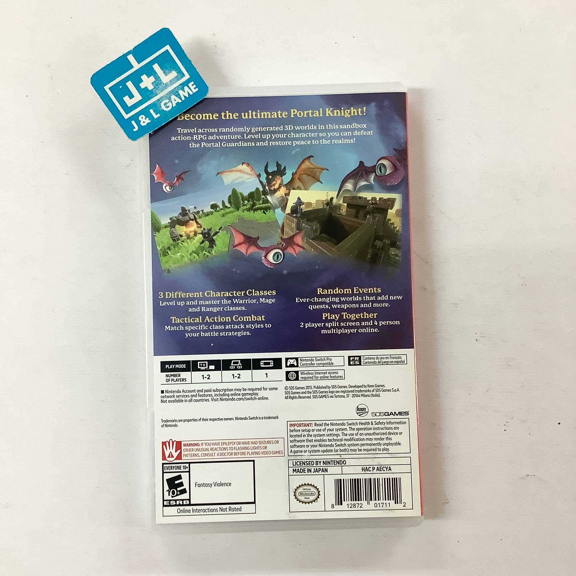 Portal Knights - (NSW) Nintendo Switch [Pre-Owned] Video Games 505 Games   