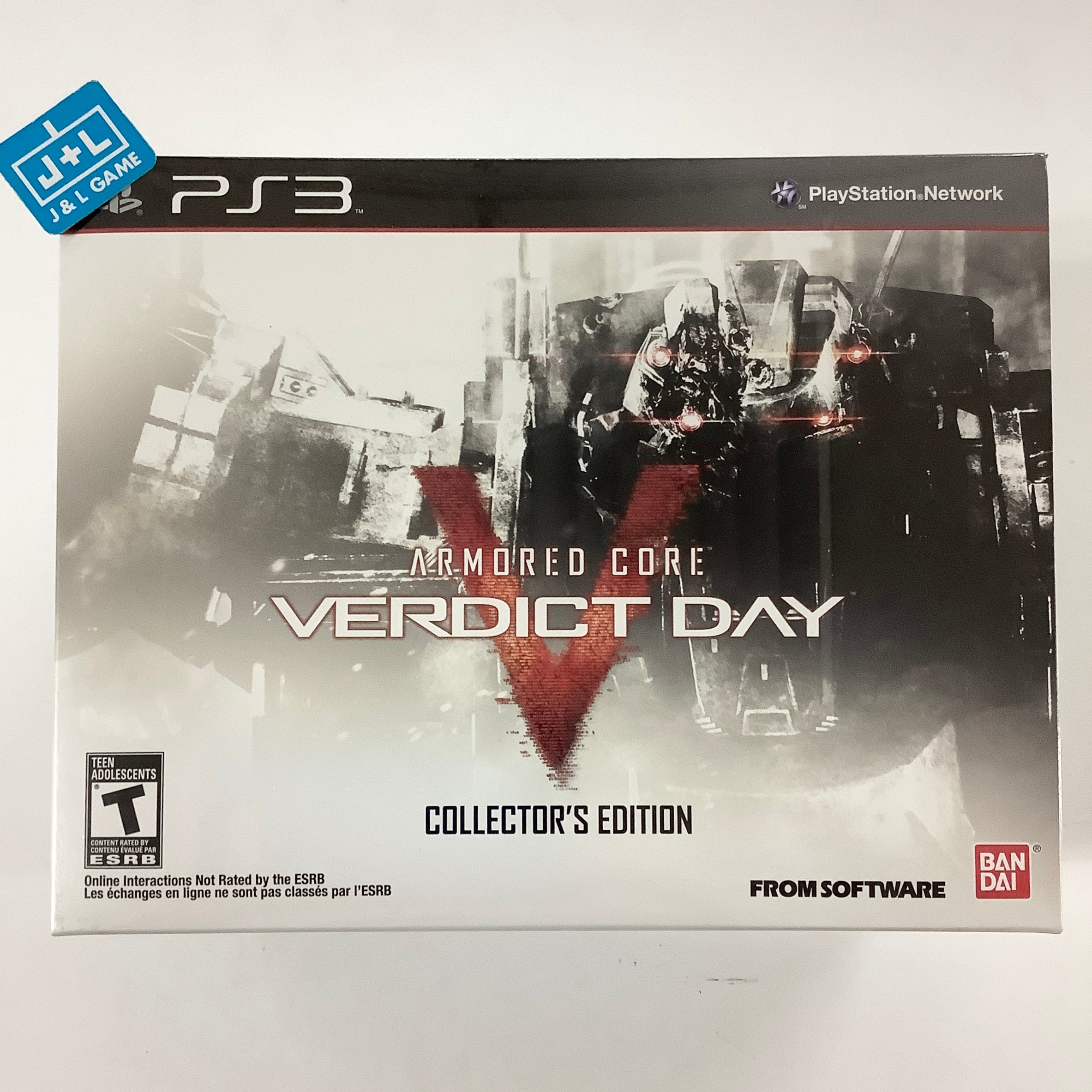 Armored Core Verdict Day Namco Exclusive Collectors Edition 71/250 - (PS3) Playstation 3 Video Games Namco