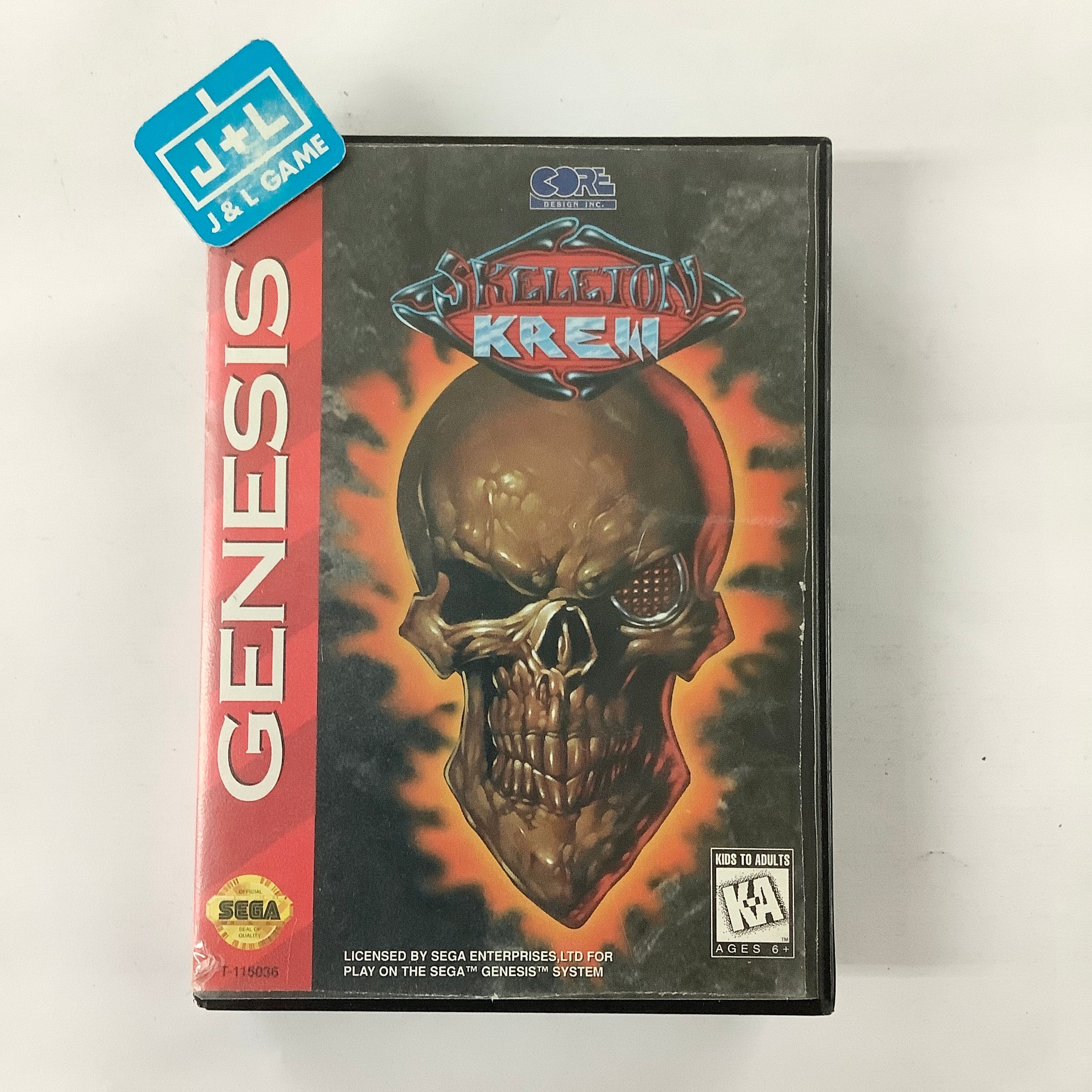 Skeleton Krew - (SG) SEGA Genesis [Pre-Owned] | J&L Game