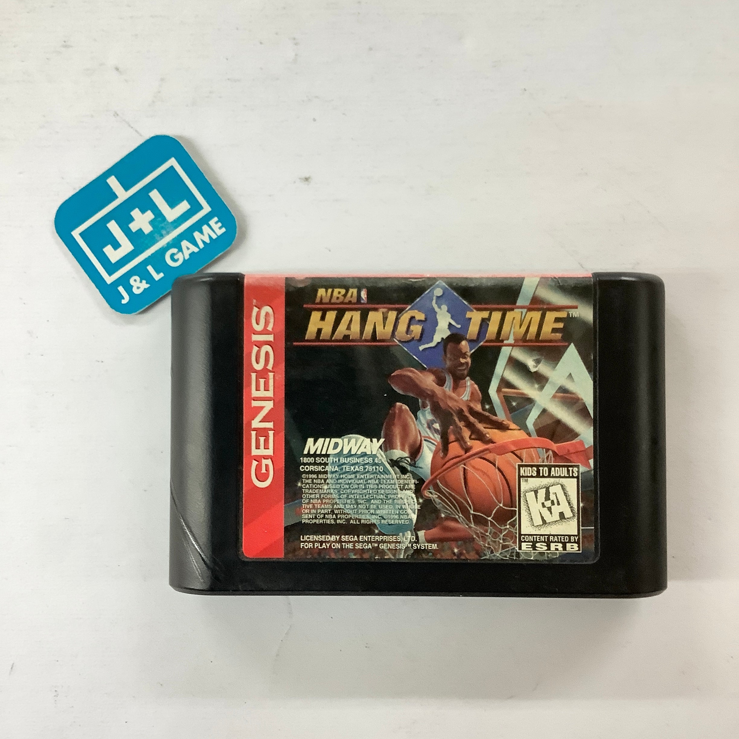 NBA Hang Time - (SG) SEGA Genesis [Pre-Owned] Video Games Midway   