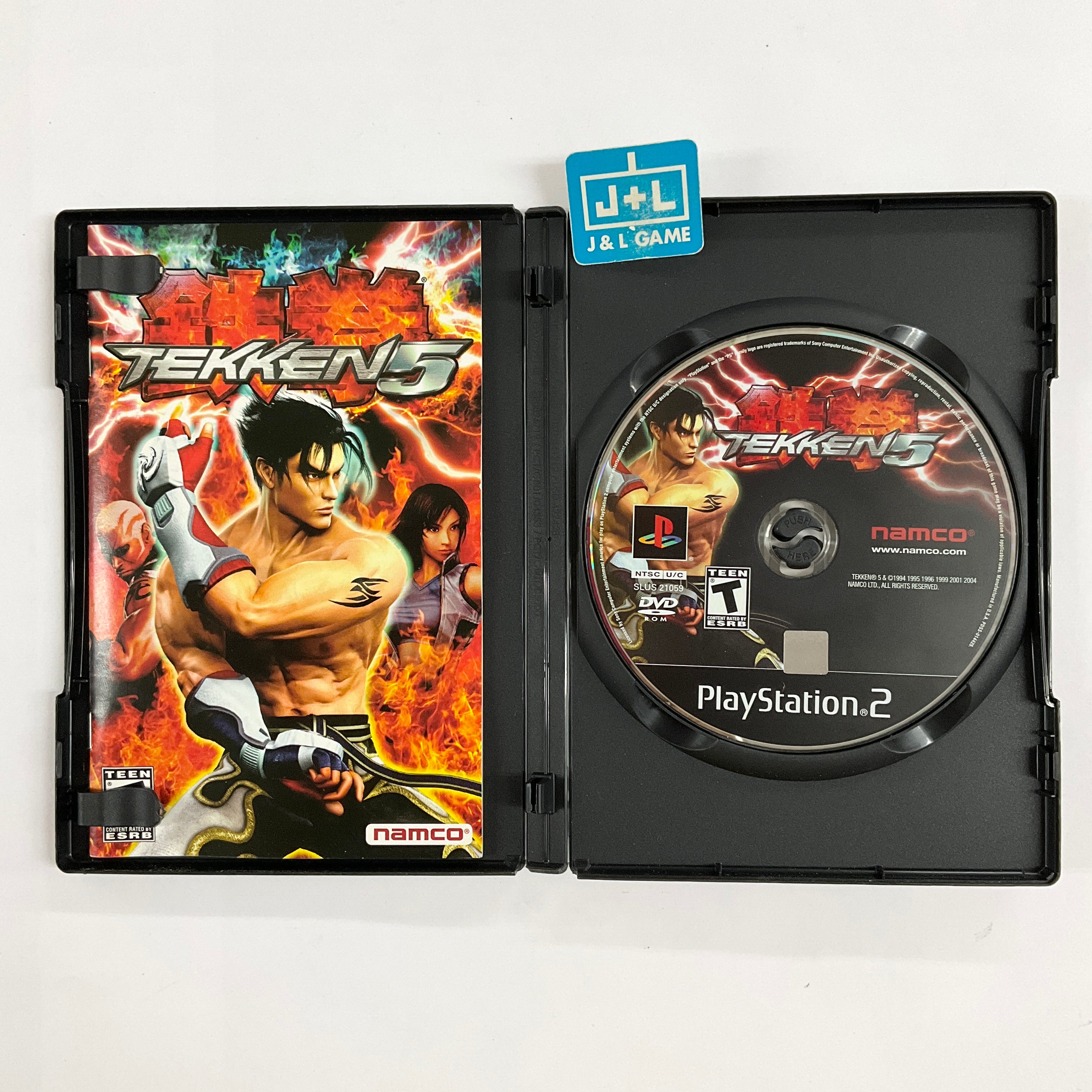 Tekken 5 - (PS2) PlayStation 2 [Pre-Owned] Video Games Namco   