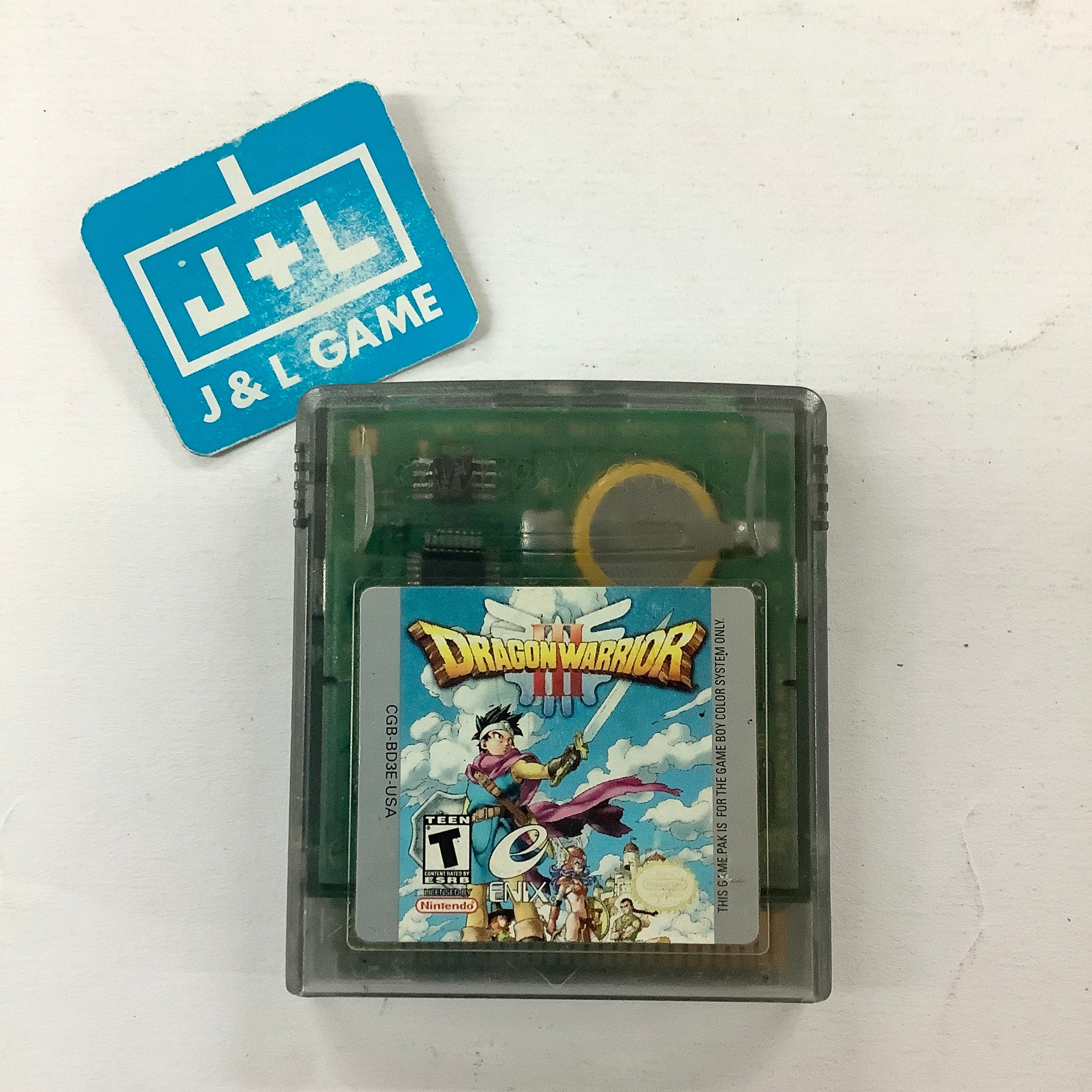 Dragon Warrior III - (GBC) Game Boy Color [Pre-Owned] Video Games Enix Corporation   