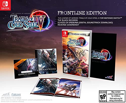 The Legend of Heroes: Trails of Cold Steel IV (Frontline Edition) - (NSW) Nintendo Switch [Pre-Owned] Video Games NIS America   