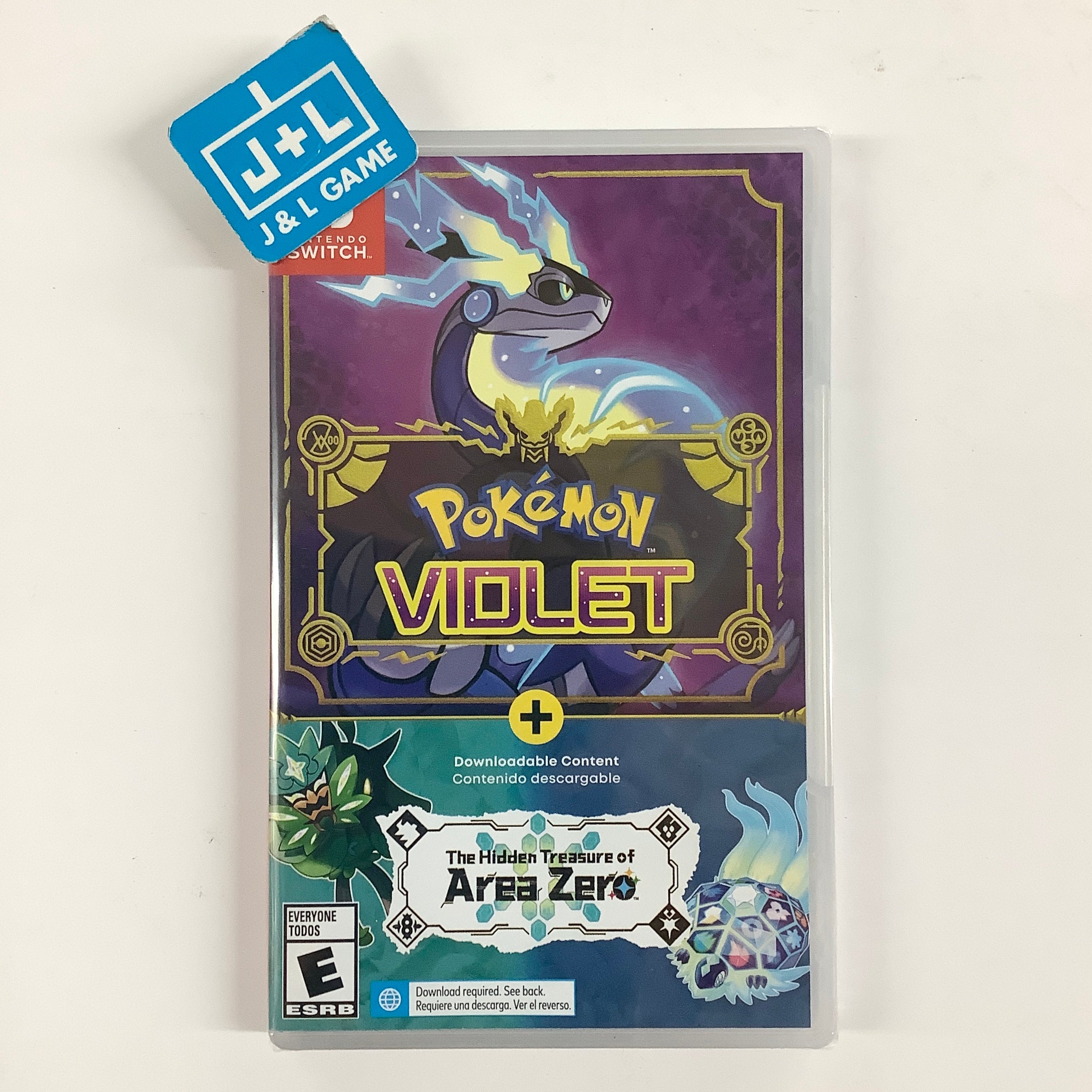 Pokémon Violet + The Hidden Treasure of Area Zero - (NSW) Nintendo Switch Video Games Nintendo