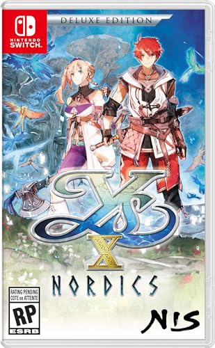 Ys X: Nordics: Deluxe Edition - (NSW) Nintendo Switch Video Games NIS America   