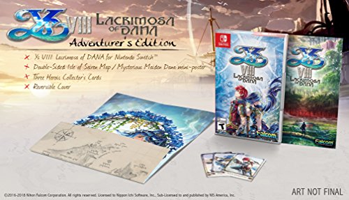 Ys VIII: Lacrimosa of Dana (Adventurer's Edition) - (NSW) Nintendo Switch [Pre-Owned] Video Games NIS America   