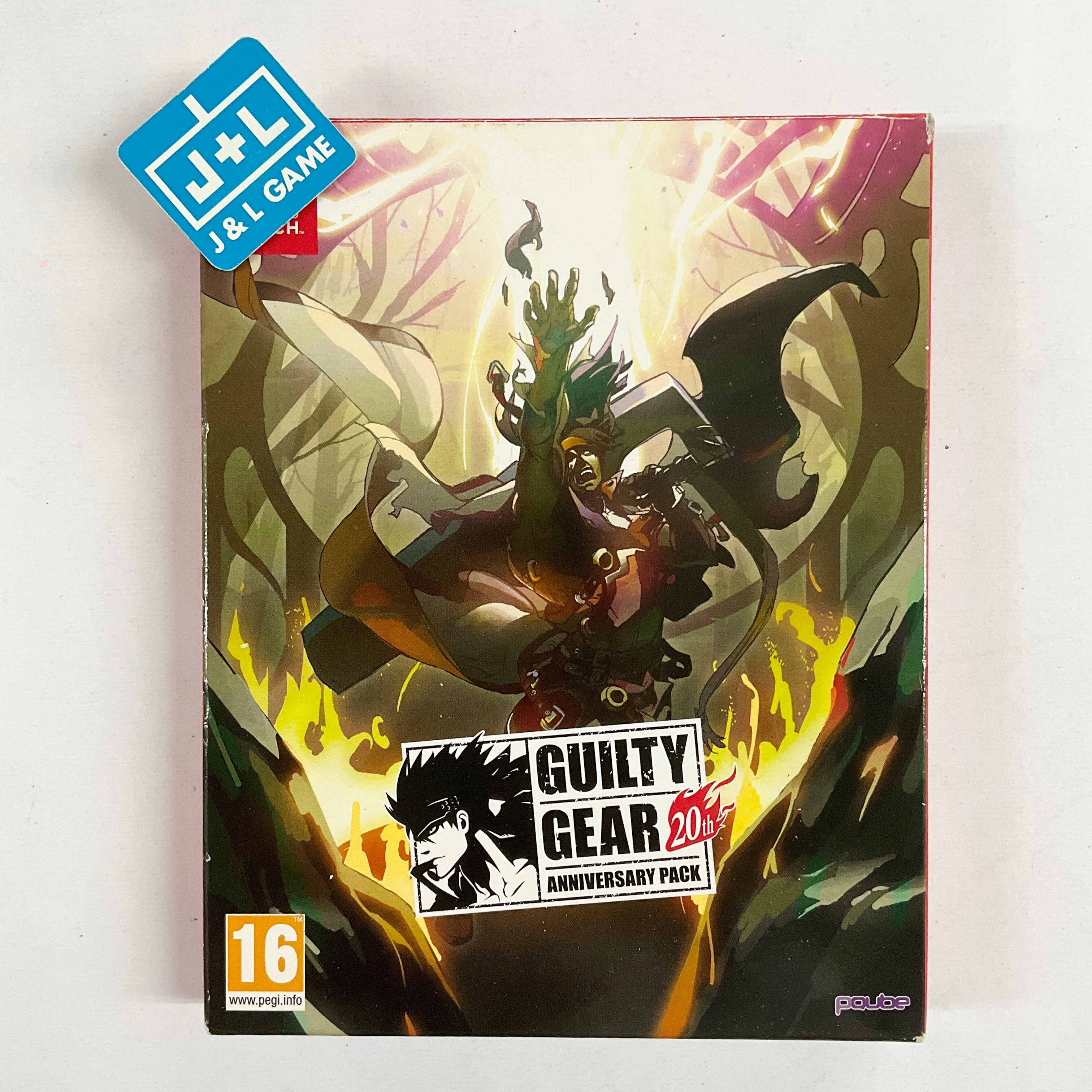 Guilty Gear 20th Anniversary Edition - (NSW) Nintendo Switch [Pre-Owned] (European Import) Video Games pqube   
