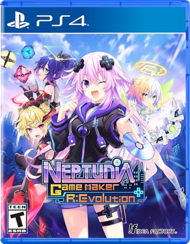 Neptunia Game Maker R:Evolution - (PS4) PlayStation 4 Video Games Idea Factory International   