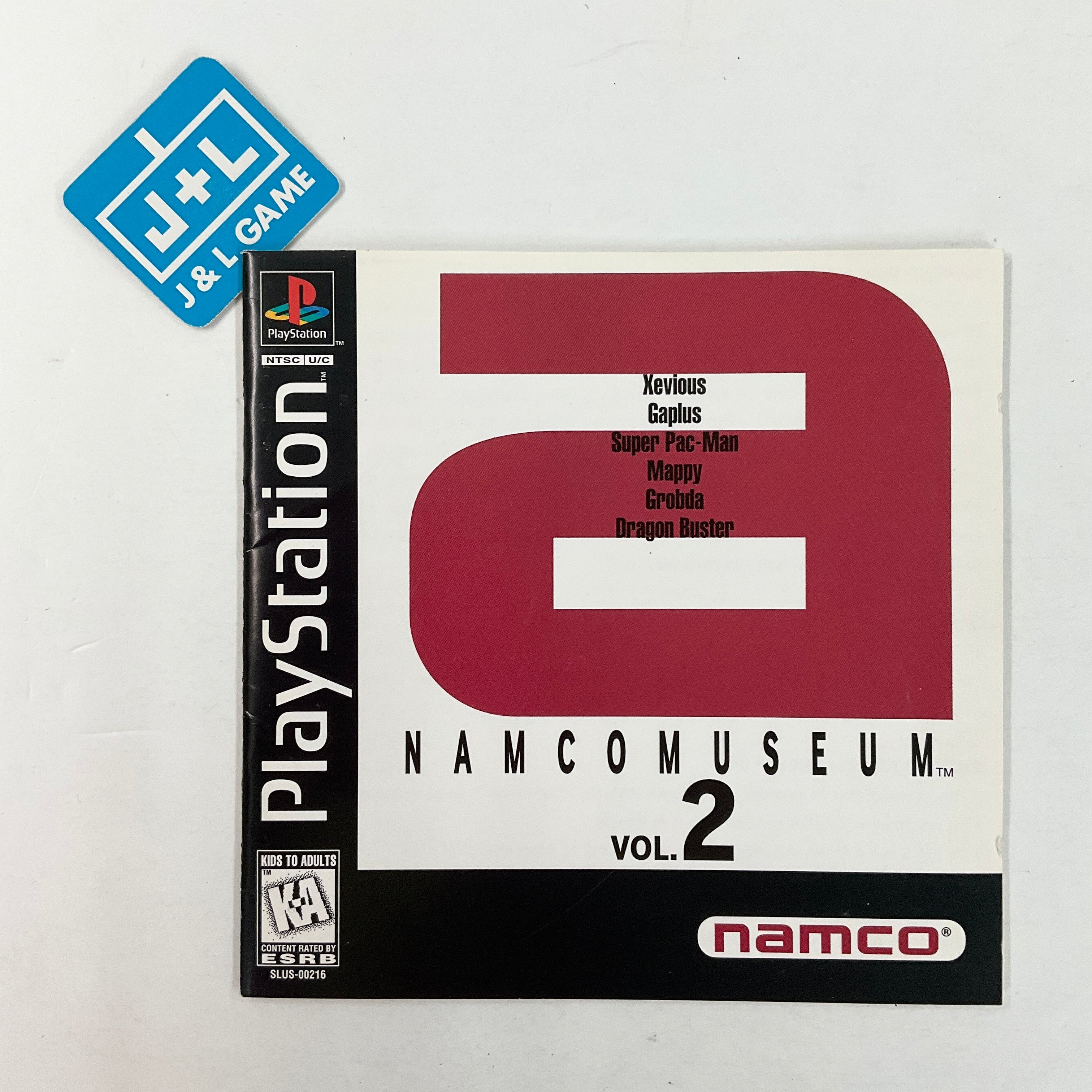Namco Museum Vol. 2 - (PS1) PlayStation 1 [Pre-Owned] Video Games Namco   