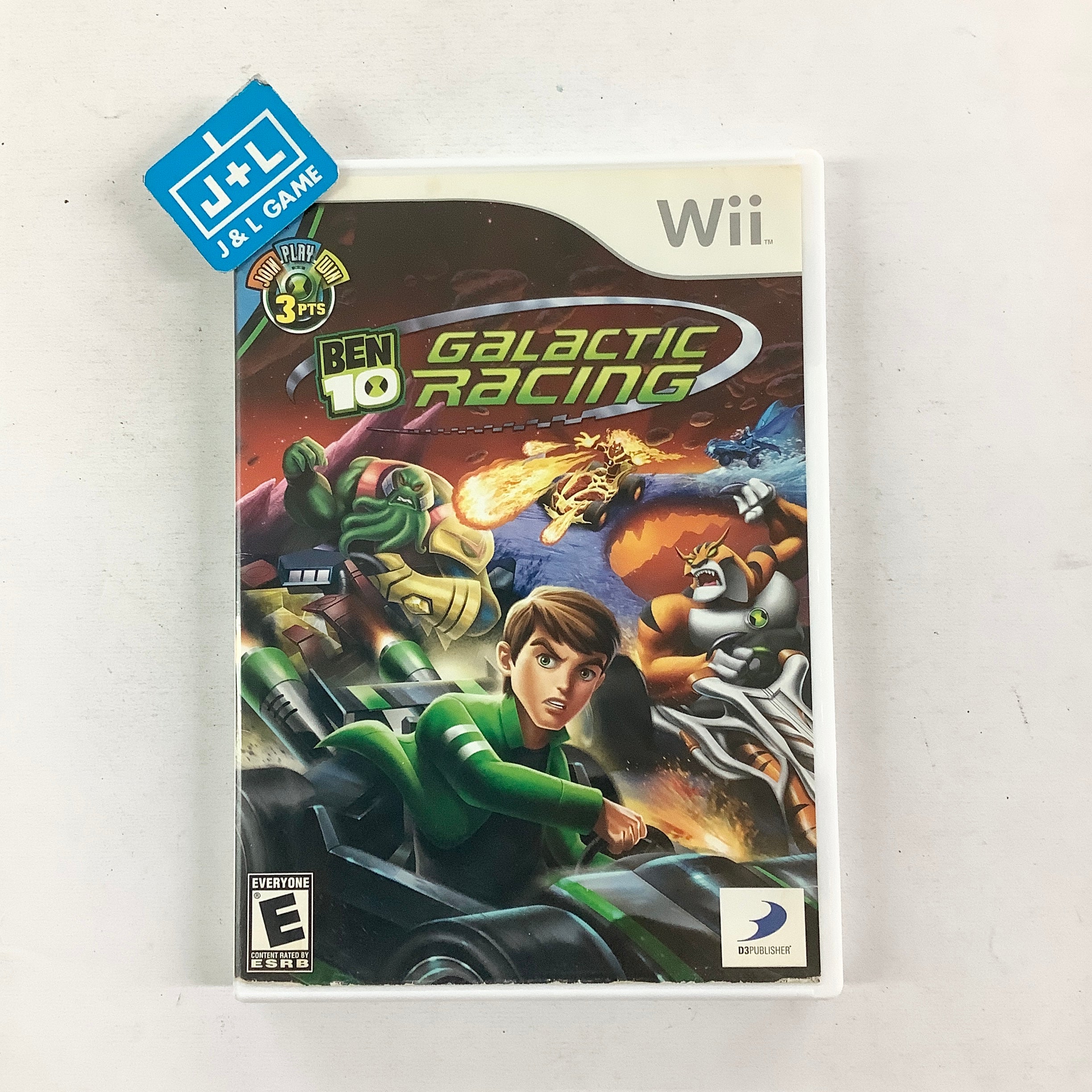 Ben 10 Galactic Racing - Nintendo Wii [Pre-Owned] | J&L Game