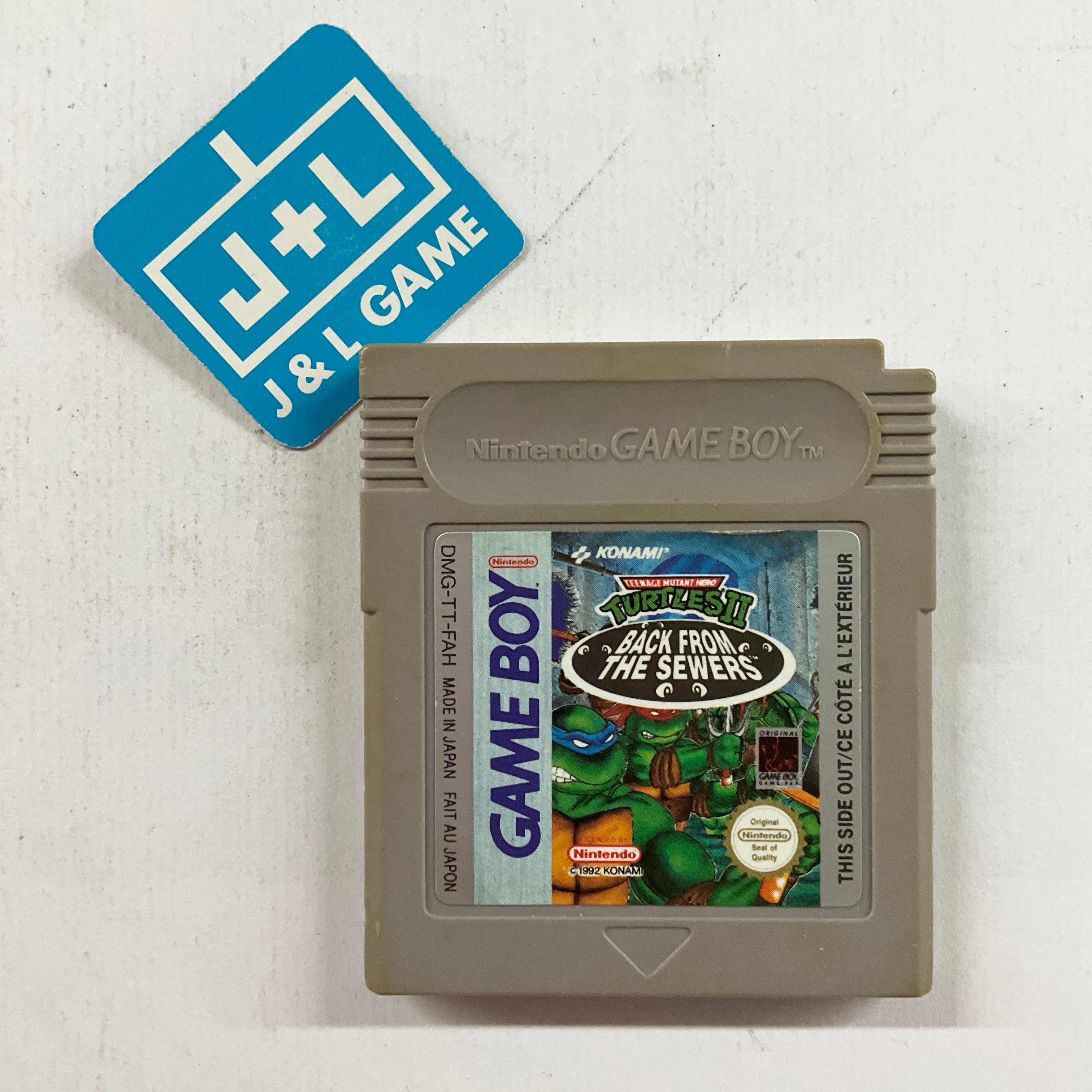 Teenage Mutant Ninja Turtles II: Back From The Sewers - (GB) Game Boy [Pre-Owned] (European Import) Video Games Konami   