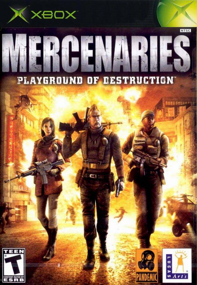Mercenaries: Playground of Destruction - (XB) Xbox Video Games LucasArts   