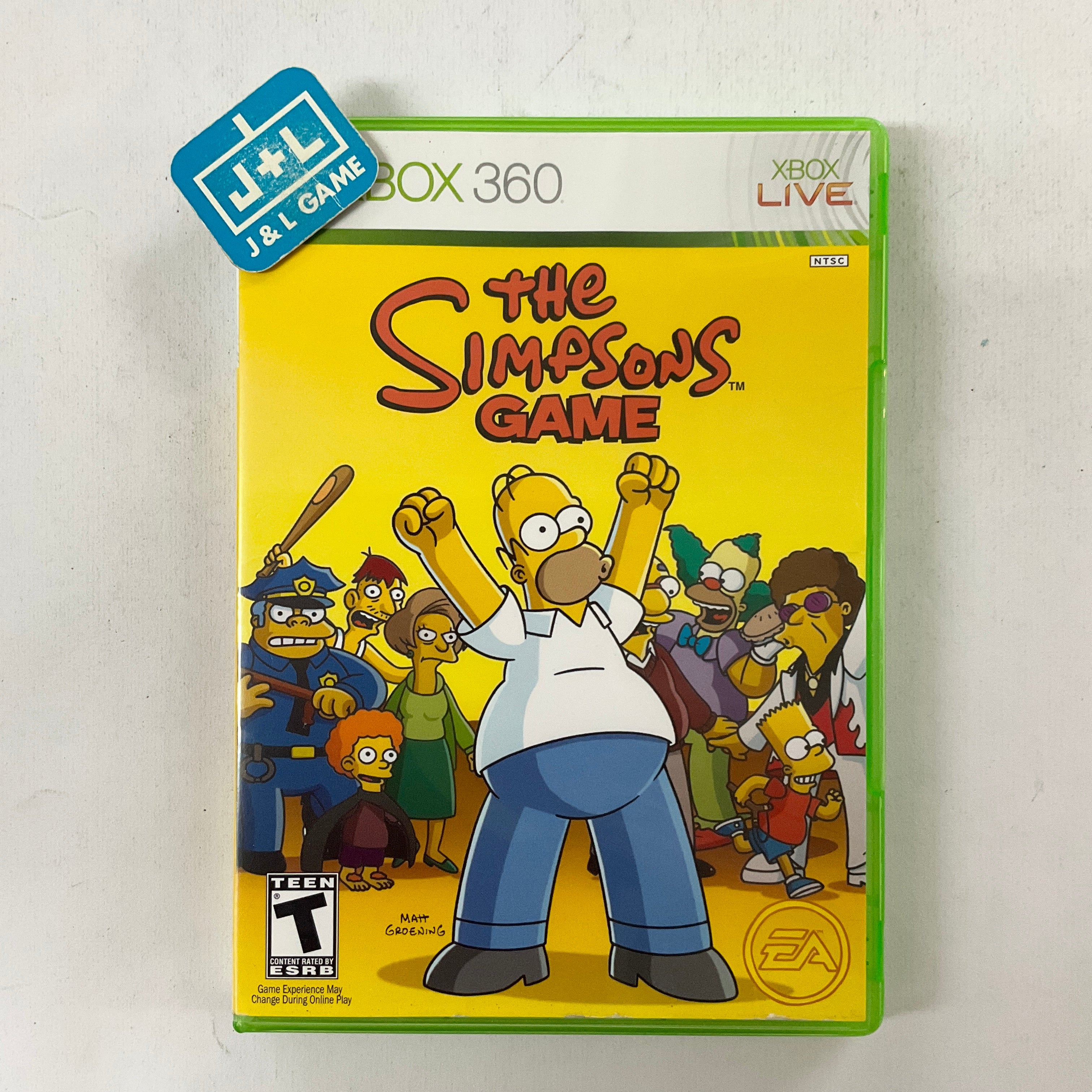 The Simpsons Game (Gamestop Exclusive) - Xbox 360 [Pre-Owned