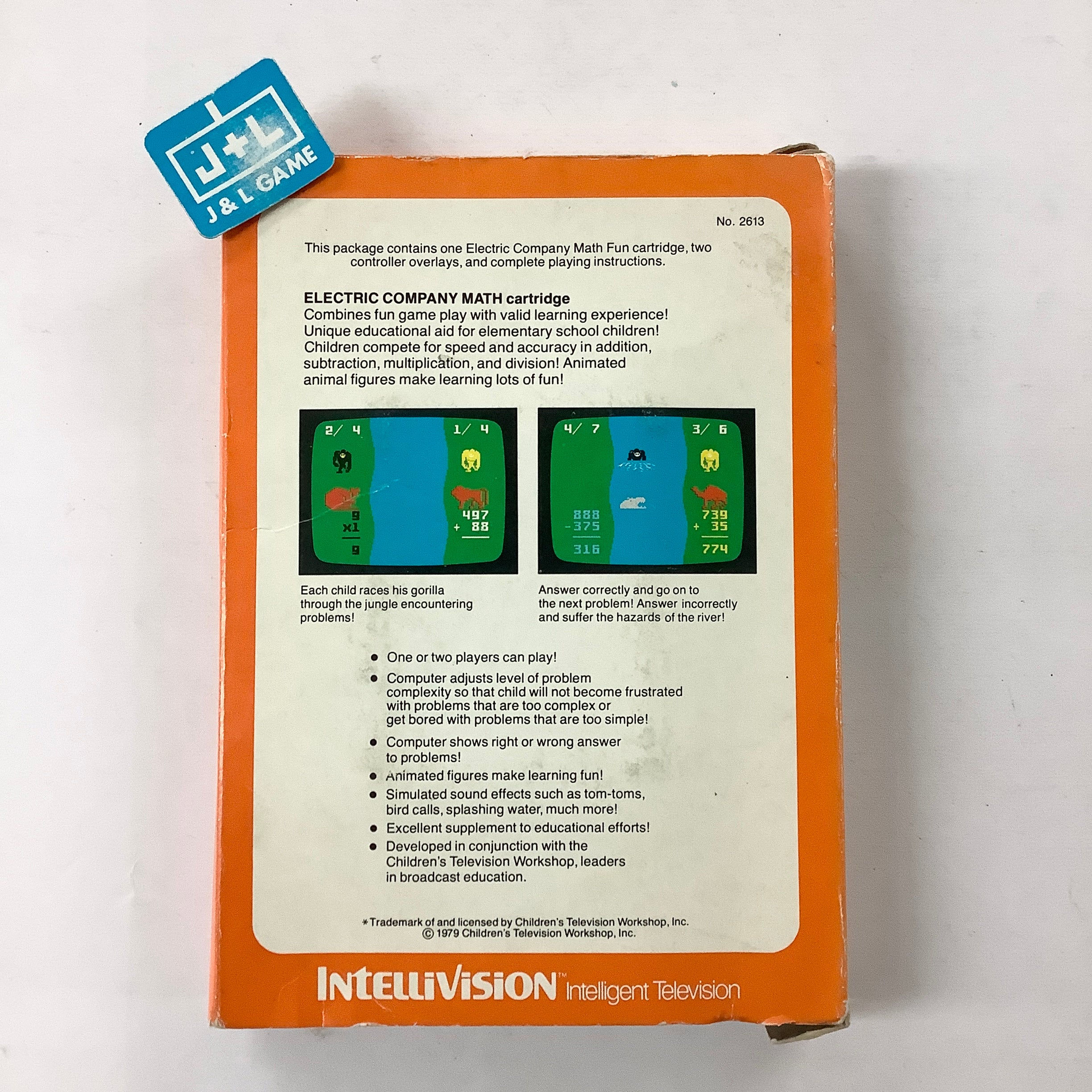 Math Fun - (INTV) Intellivision [Pre-Owned] Video Games Mattel   
