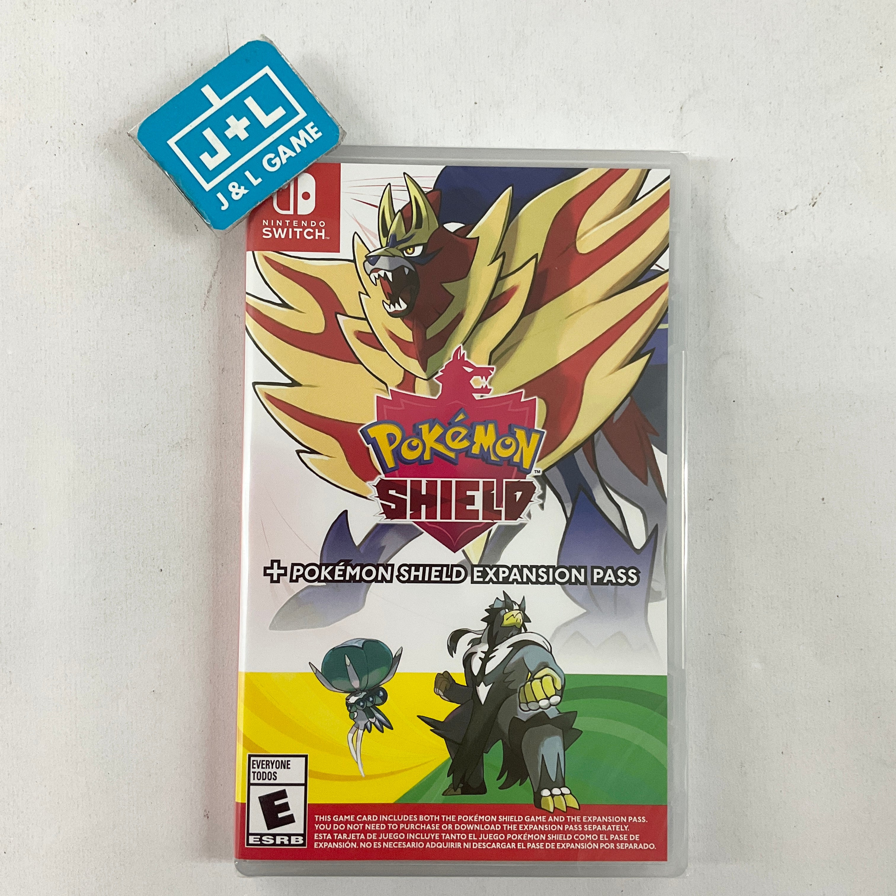 Pokémon Shield + Pokémon Shield Expansion Pass - (NSW) Nintendo Switch Video Games Nintendo