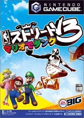 NBA Street V3: Mario de Dunk - (GC) GameCube [Pre-Owned] (Japanese Import Video Games EA Sports Big   