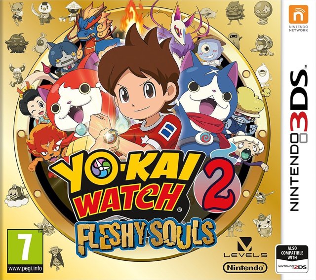YO-KAI WATCH 2: Fleshy Souls - Nintendo 3DS [Pre-Owned] (European Import) Video Games Nintendo   