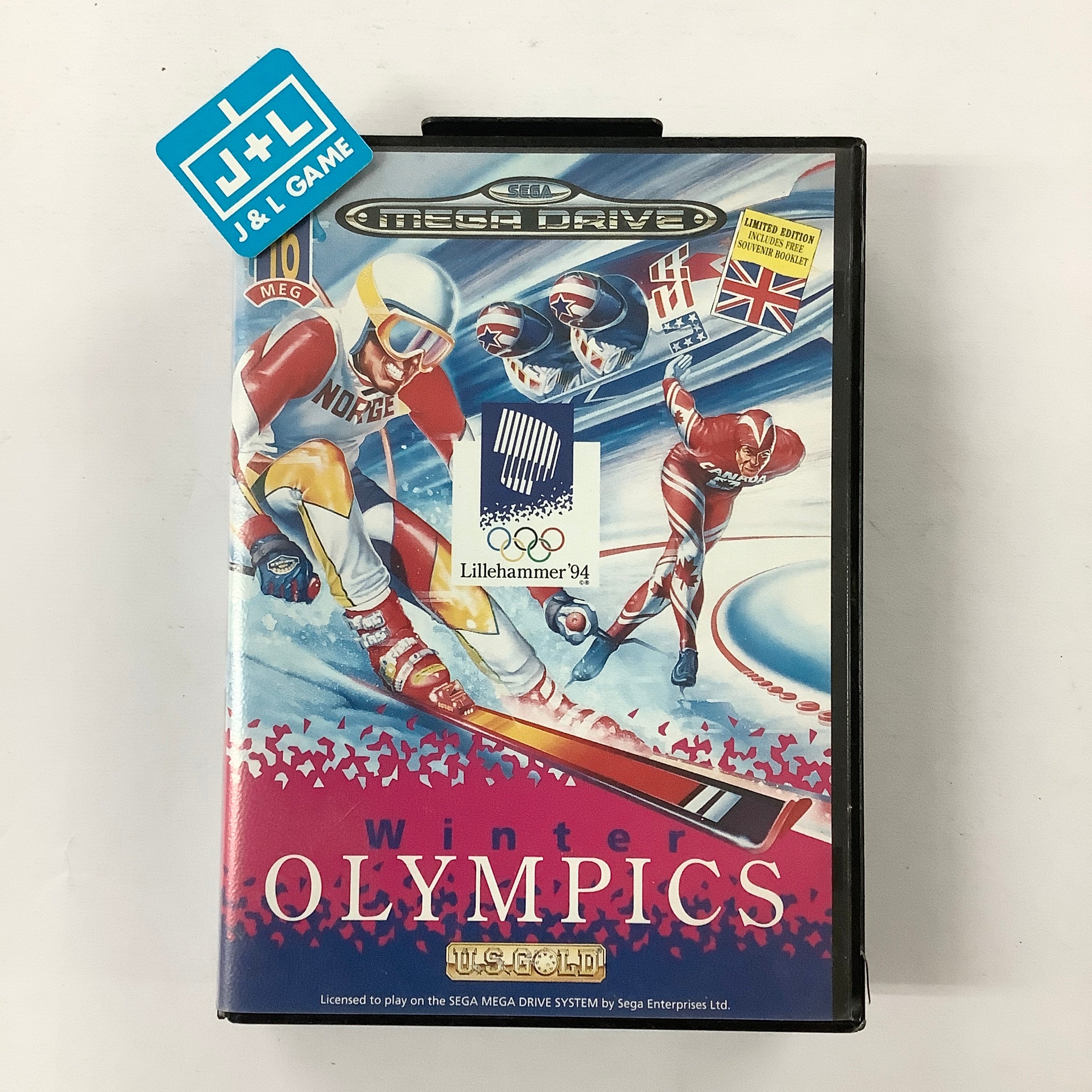 Winter Olympics: Lillehammer '94 - (SG) SEGA Mega Drive [Pre-Owned] (European Import) Video Games U.S. Gold   