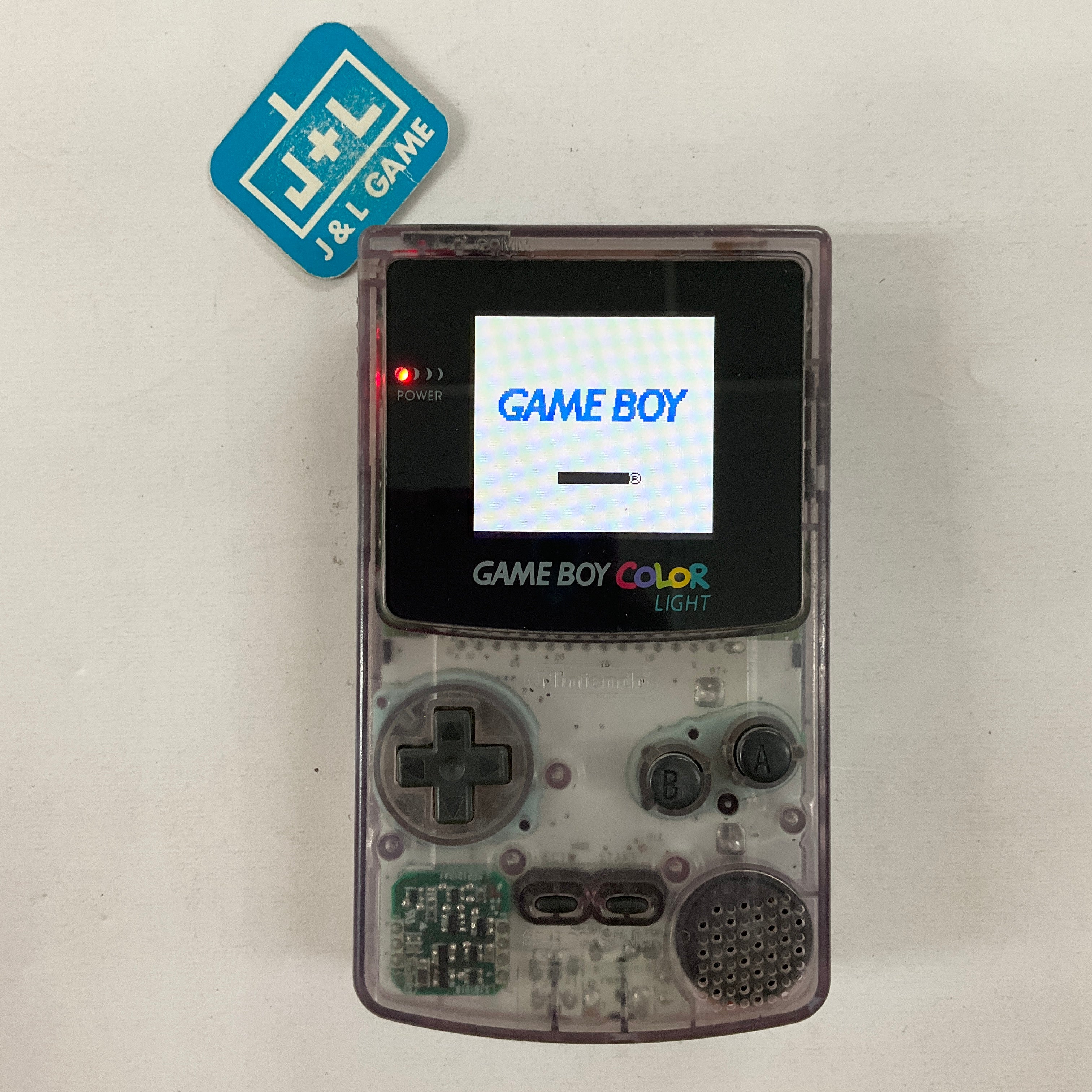 Nintendo Game Boy Color Console (Atomic Purple With Backlight
