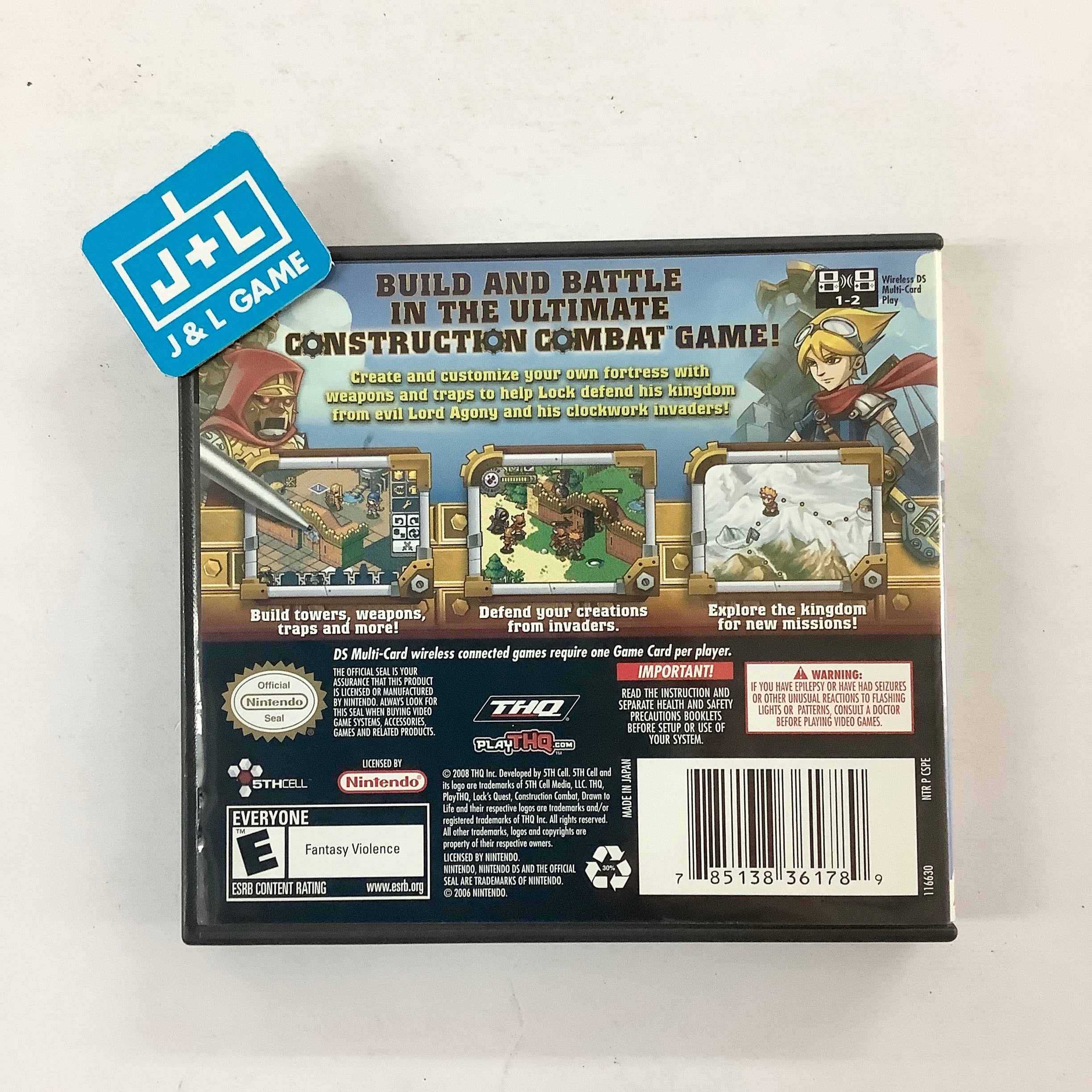 Lock's Quest - (NDS) Nintendo DS [Pre-Owned]