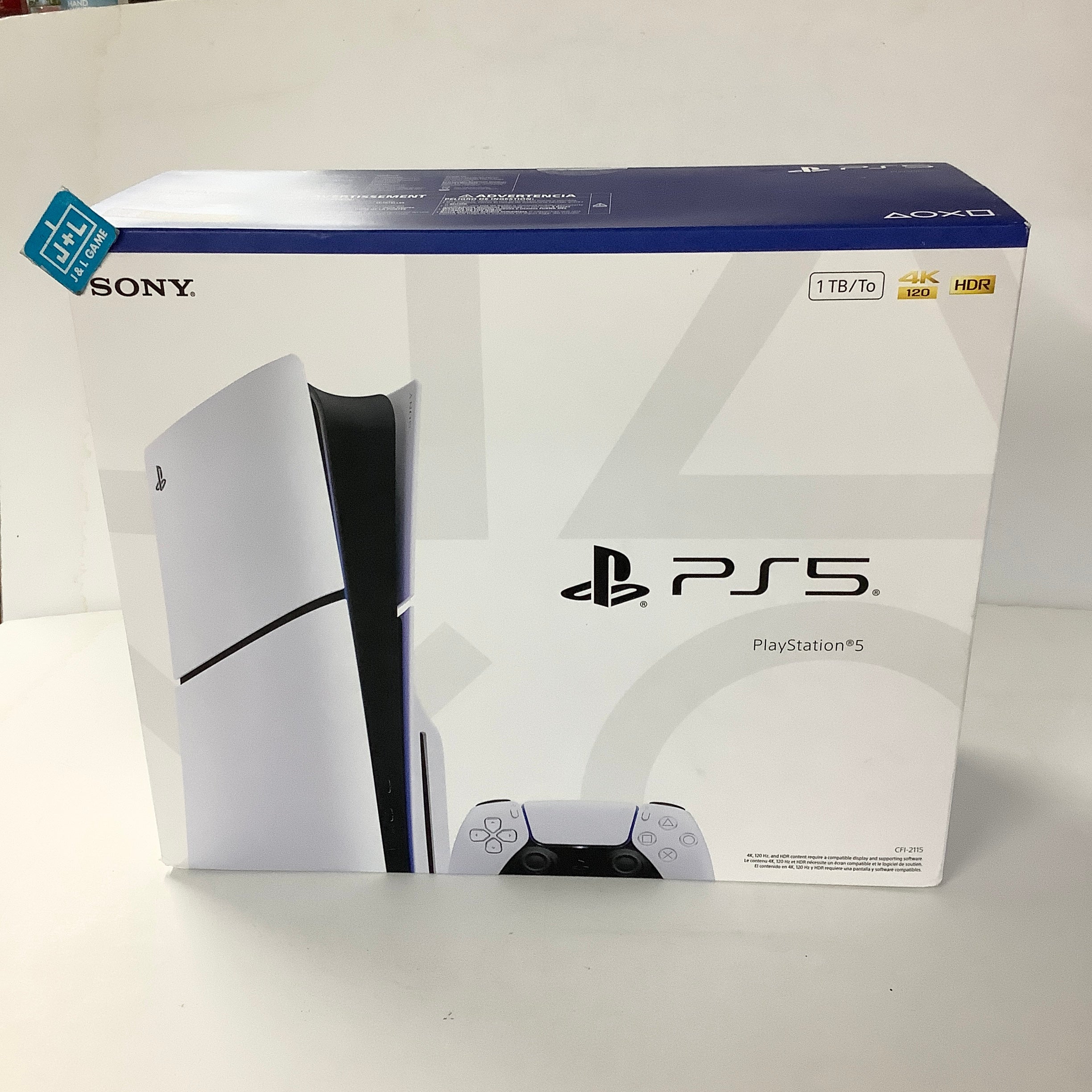 SONY PlayStation 5 Console Slim Disc Edition 1 TB (Model CFI-2115