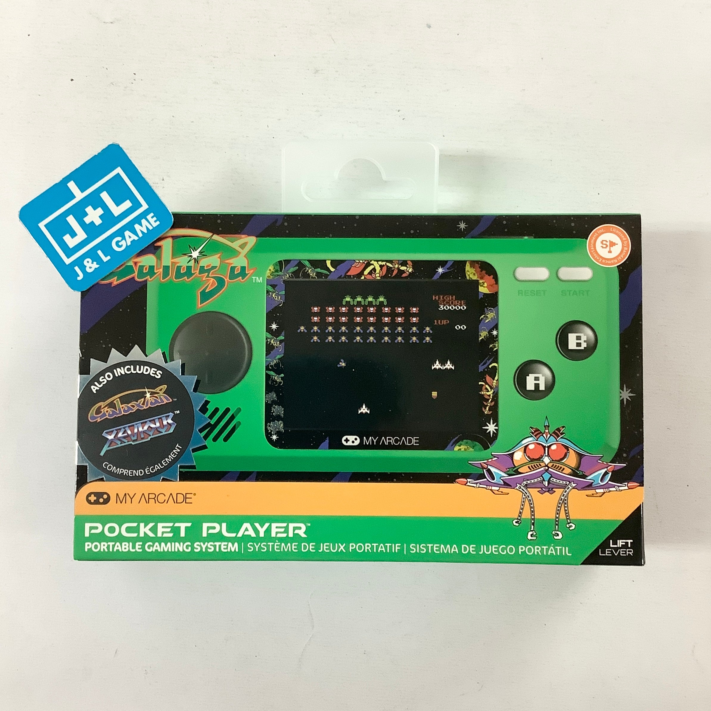 My Arcade Pocket Player (Galaga) ポケットプレイヤー ギャラガ