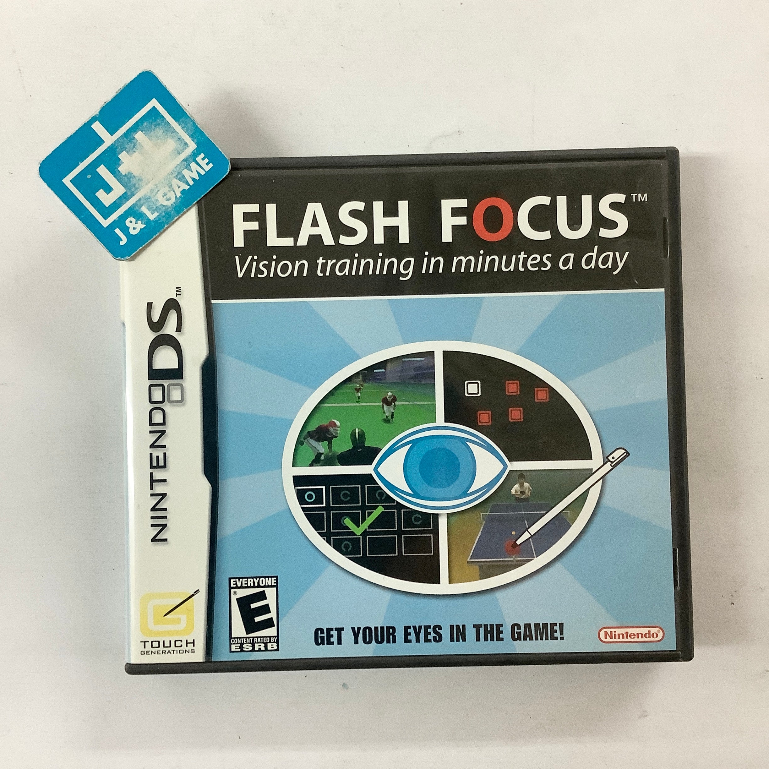 Flash Focus: Vision Training In Minutes a Day NDS - (NDS) Nintendo DS [Pre-Owned] Video Games Nintendo   