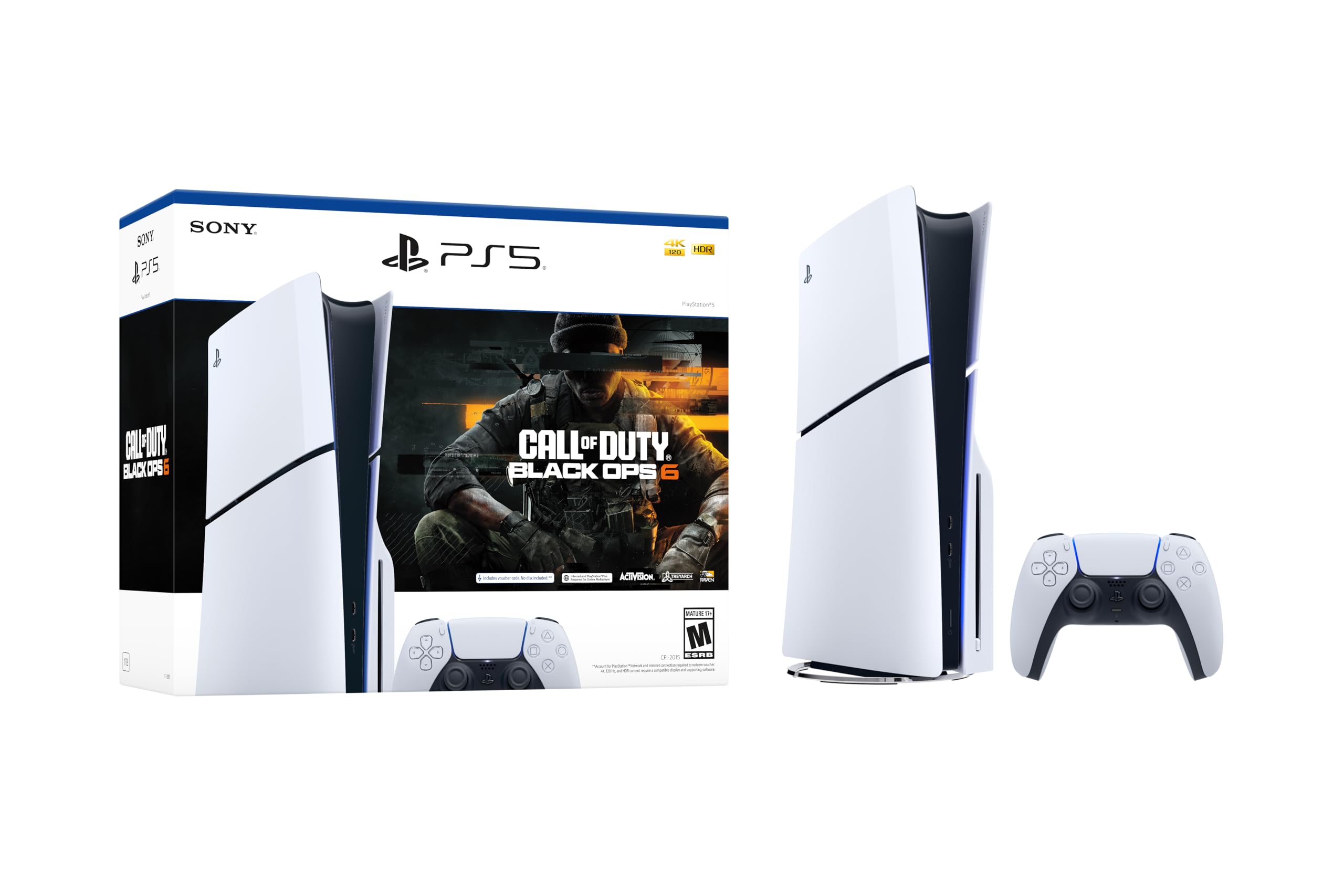 SONY PlayStation 5 Console Disc Edition (Call of Duty Black Ops 6) (Model CFI-2015) - (PS5) PlayStation 5 CONSOLE Playstation