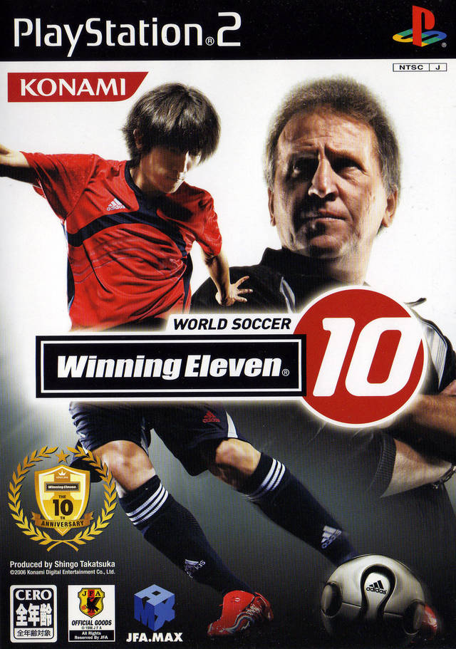 World Soccer Winning Eleven 10 - (PS2) PlayStation 2 [Pre-Owned] (Japanese Import) Video Games Konami   