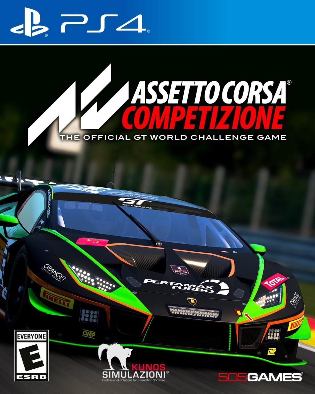 Assetto Corsa Competizione - (PS4) PlayStation 4 Video Games 505 Games   