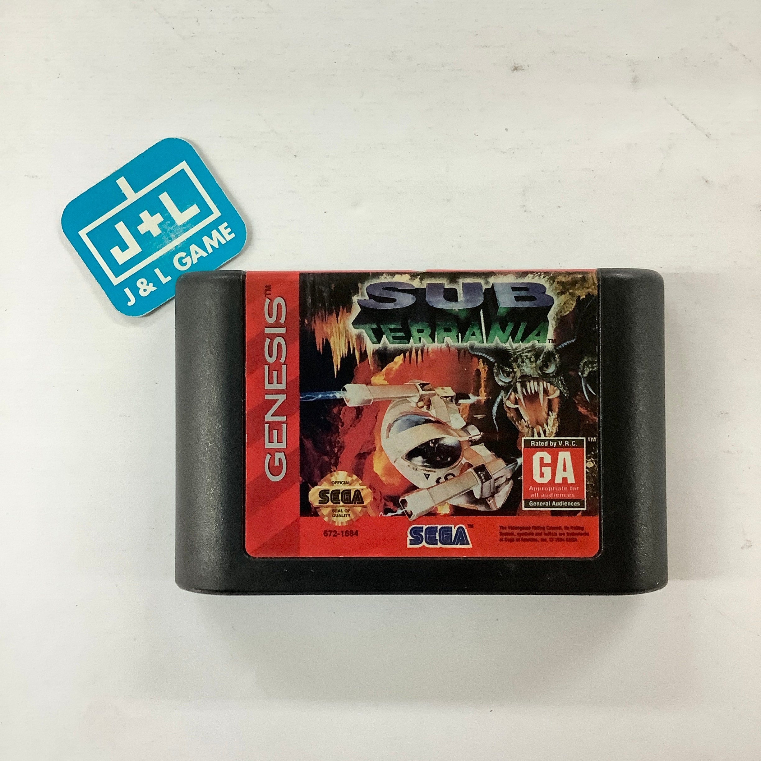 Sub-Terrania - (SG) SEGA Genesis [Pre-Owned] | J&L Game
