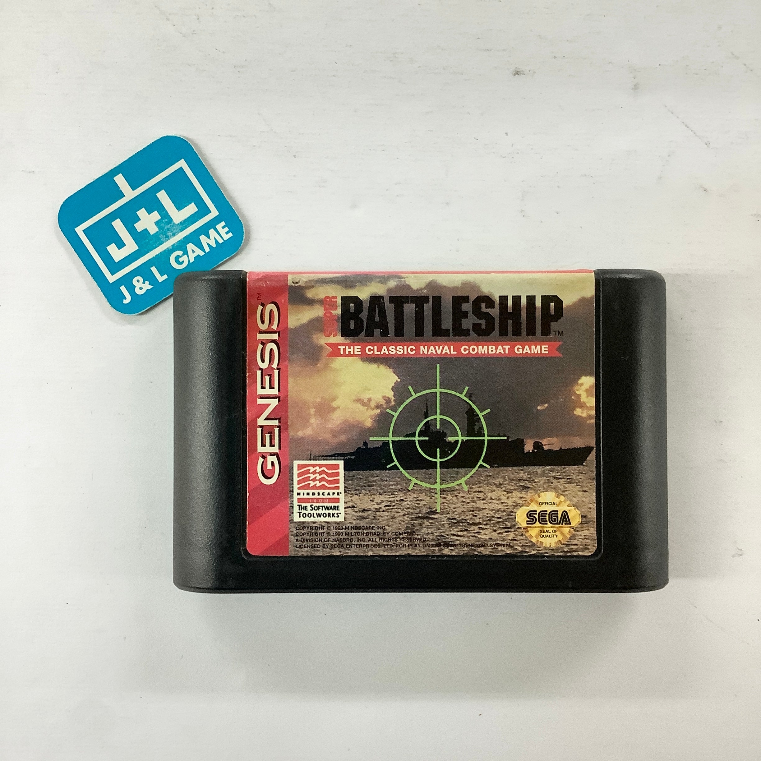 Super Battleship - (SG) SEGA Genesis [Pre-Owned] Video Games Mindscape   