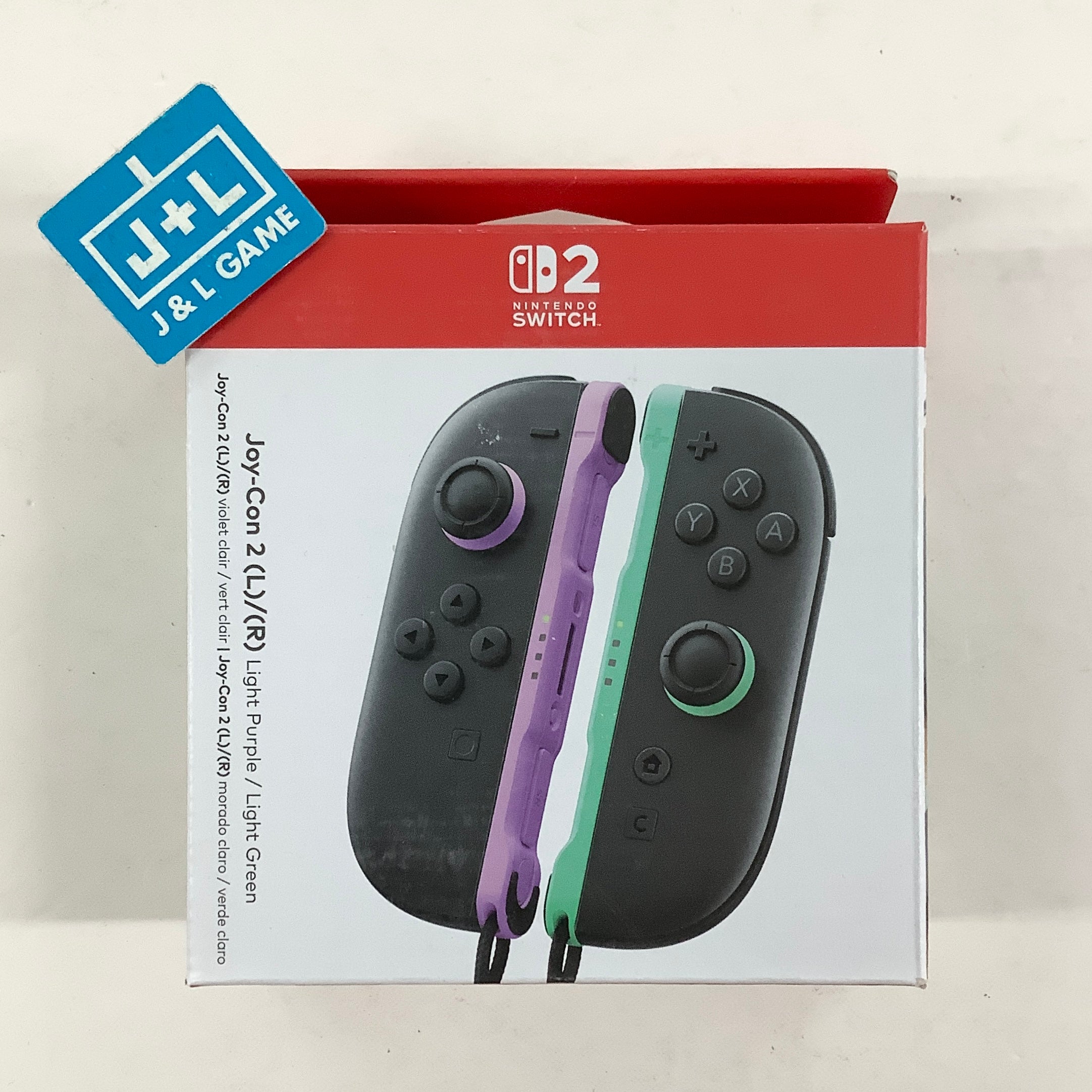 Nintendo Switch Joy-Con 2 (L)/(R) (Light Purple/Light Green