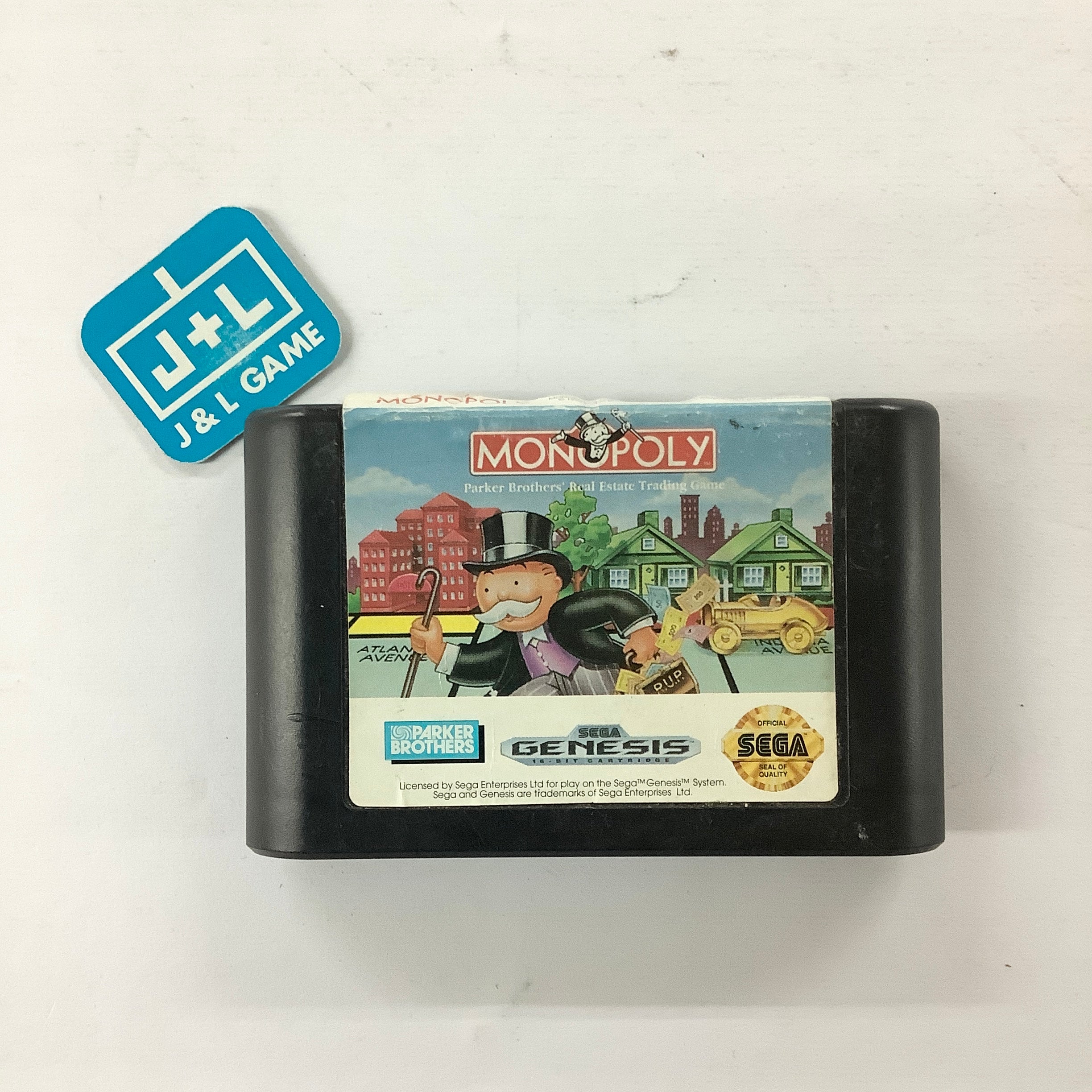 Monopoly - (SG) SEGA Genesis [Pre-Owned] Video Games Parker Brothers   