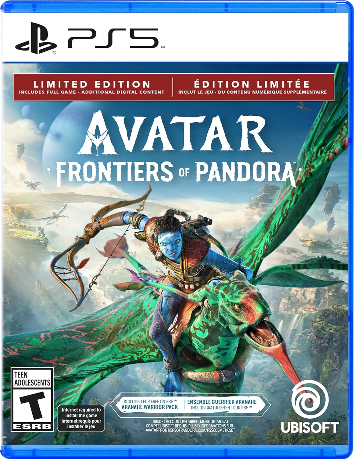 Avatar: Frontiers of Pandora (Limited Edition) - (PS5) Playstation 5 Video Games Ubisoft   