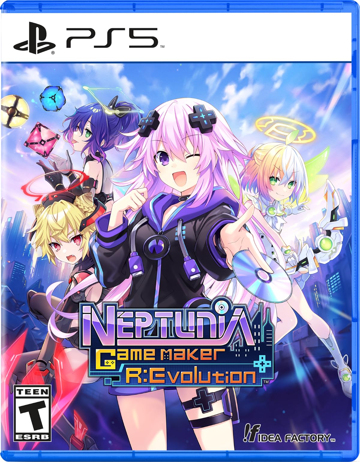 Neptunia Game Maker R:Evolution - (PS5) PlayStation 5 Video Games Idea Factory International   
