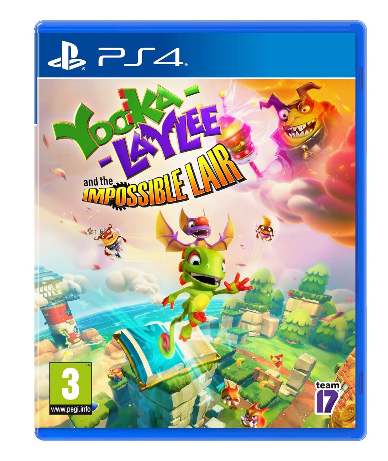 Yooka-Laylee and the Impossible Lair - (PS4) PlayStation 4 [Pre-Owned] (European Import) Video Games Team 17   