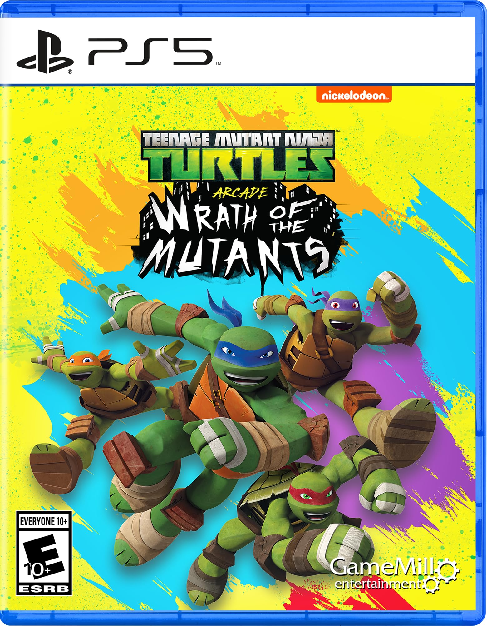 Teenage Mutant Ninja Turtles Arcade: Wrath of the Mutants - (PS5) PlayStation 5 Video Games Game Mill   
