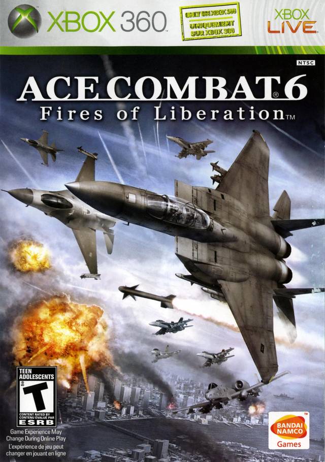 Ace Combat 6: Fires of Liberation - Xbox 360 [Pre-Owned] Video Games Namco Bandai Games   