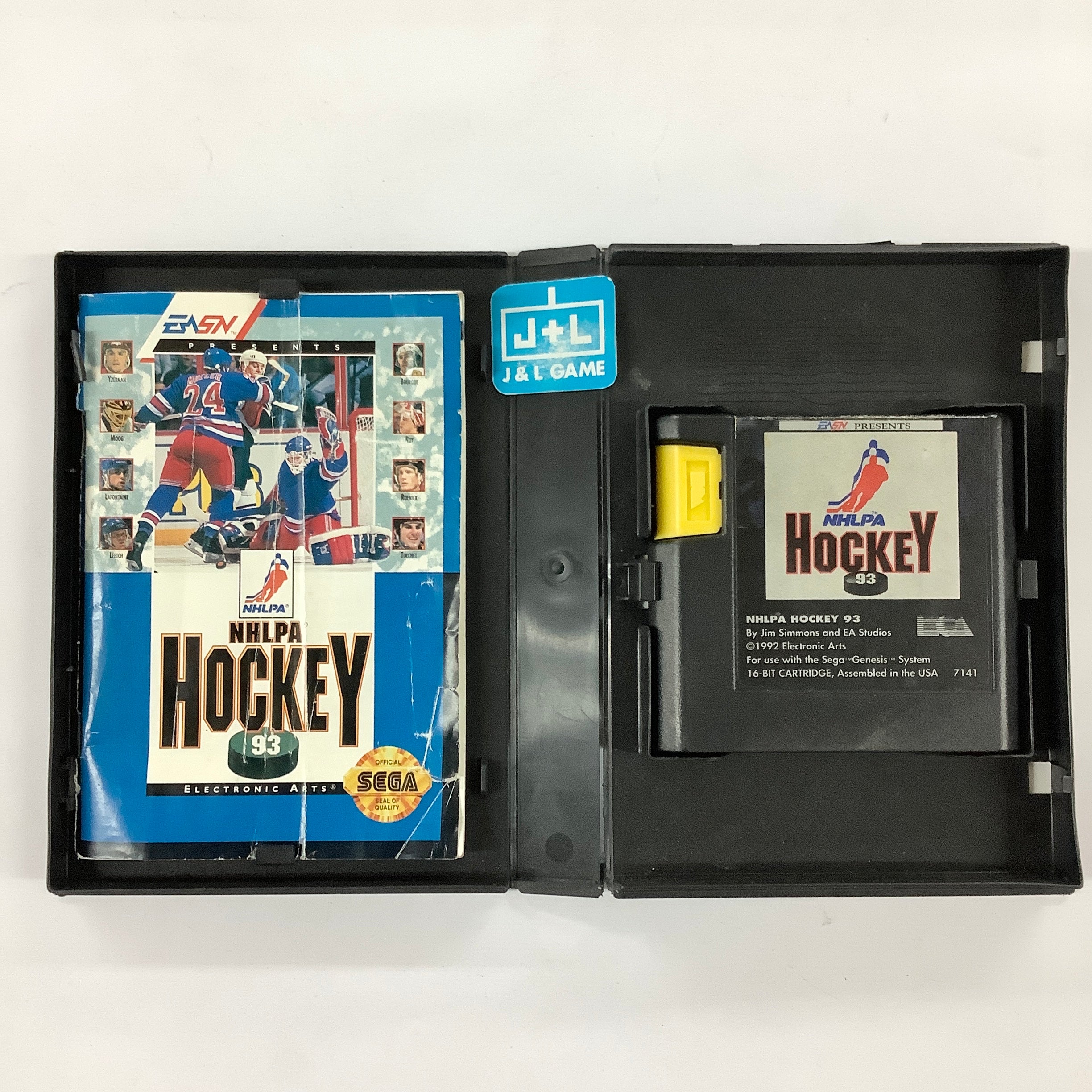 NHLPA Hockey 93 - (SG) SEGA Genesis [Pre-Owned] Video Games EA Sports   
